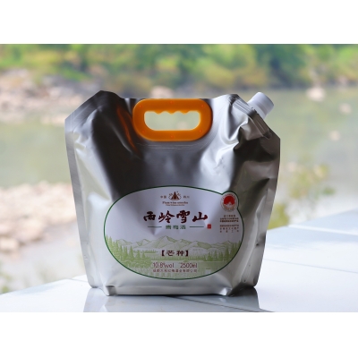 西岭雪山发酵型青梅酒（芒种）10.8度 2.5L